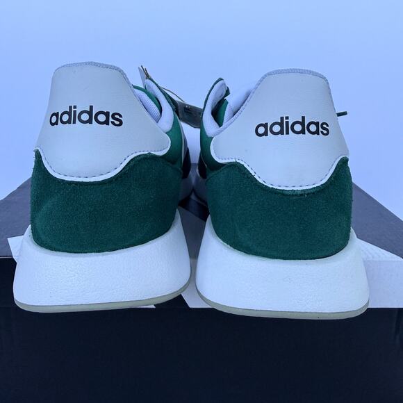 Adidas Run 60s 2.0 H09754 Green/White Mens 9.5 Retro Runner NIB main image 5